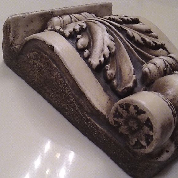 ELECTRA bisque corbel, Atlantis Tile, like Sid Dickens. *Rare & Retired wall art - Picture 3 of 11